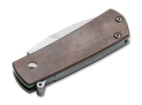 Boker Plus Shamsher Automatic Knife D2 SS Blade/Copper Handle SKU 01BO362