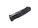 Böker Plus Strike Automatic Knife Stonewash D2 SS Blade/Black Alum. Handle SKU 01BO457