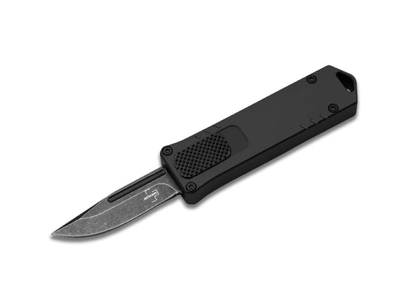 Boker Plus USB OTF Auto Knife D2 SS Blade/Black Alum. Handle SKU 06EX266