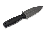 Boker Plus W1 Fixed Blade Knife Black Stonewash VG-10 SS Blade/Black G10 Handle comes with Kydex Sheath SKU 02BO118