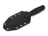 Boker Plus W1 Fixed Blade Knife Black Stonewash VG-10 SS Blade/Black G10 Handle comes with Kydex Sheath SKU 02BO118