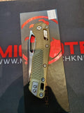 Microtech MSI Ram Lock Folding Knife Black M390MK Steel Blade/Dark Earth Polymer Handle SKU 210T-1PMDE