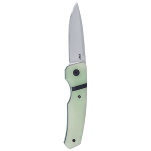 Columbia River Michaca Automatic Knife Stonewash CPM-MagnaCut SS Blade/Natural (Jade) G10 Handle CRKT SKU A1000J