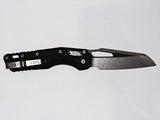 Microtech 30th Anniversary MSI Knife Reverse Tanto Stonewash SS Blade/Black Polymer Handle w/Grip Tape SKU 210T-10PMBK30