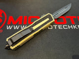 Microtech Scarab II Gen III OTF Knife Stonewash M390MK SS Blade/Sand Alum. Handle SKU 1180-1SN