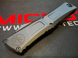 Microtech Combat Troodon Gen III OTF Knife Black Bohler M390MK SS Blade/Black Alum. Handle SKU 1143-1T