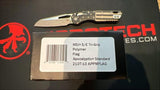 Microtech MSI S/E Black Flag Knife Apocalyptic M390MK SS Blade/Black Flag Polymer Handle SKU 210T-10APPMFLAG