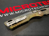 Microtech MSI Signature Series RAM-LOK Knife Bohler M390MK Stainless Steel Apocalyptic Blade/Outbreak Injection Molded Polymer Handle SKU 210T-1PMOBS