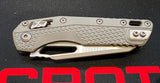 Microtech MSI RAM-LOK Knife Bull Shark Gray Cerakote M390MK Stainless Blade/Gray Tri-Grip Polymer Handle SKU 210T-1PMCBG