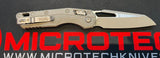 Microtech MSI RAM-LOK Knife Bull Shark Gray Cerakote M390MK Stainless Blade/Gray Tri-Grip Polymer Handle SKU 210T-1PMCBG