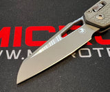 Microtech MSI RAM-LOK Knife Bull Shark Gray Cerakote M390MK Stainless Blade/Gray Tri-Grip Polymer Handle SKU 210T-1PMCBG