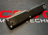 Microtech Ultratech ZBT Gen III OTF Auto D/E Apocalyptic M390MK Steel Blade/Black Alum. Handle SKU 1122-10AP