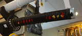 42" Samurai Sword 1045 Carbon Steel Blade/Black Scabbard SKU T643001