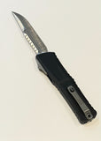 Microtech Signature Series Combat Troodon OTF Auto Gen III Interceptor M390MK SS Blade/Black Alum, Handle SKU 1217-10S