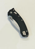 Microtech 30TH Anniversary Amphibian Ram-Lok Knife Stonewash SS Blade/Black G10 Handle SKU 137RL-10FLGTBK30