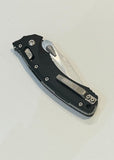 Microtech 30TH Anniversary Amphibian Ram-Lok Knife Stonewash SS Blade/Black G10 Handle SKU 137RL-10FLGTBK30