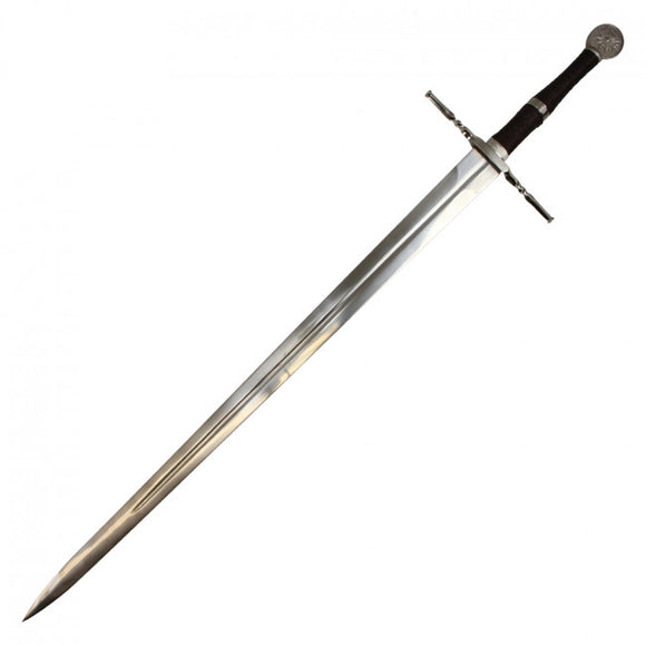 The Witcher III Decorative Steel Replica Straight Guard Sword SKU K-1877