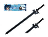 Cosplay Fantasy Foam Sword Replica (Kirito's Elucidator) Black Overall 42.25" SKU G-FSB11