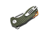 Boker Magnum Tadpole Liner Lock Knife Green G-10 SKU 01SC012