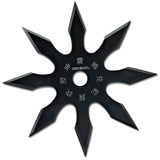 Perfect Point 8 Point 4"Throwing Star Black Stainless-Steel w/Sheath SKU 90-21BK