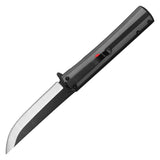 Black Anime Assist Open Pocketknife Two Tone Blade SKU PF47BK