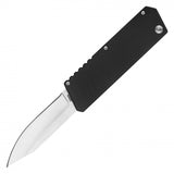 Mini Gravity Knife 5cr15 Stainless-Steel Blade/Black Alum. Handle SKU PF88BK