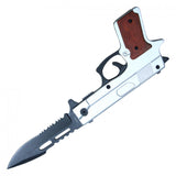 Wartech Assisted Open Gun Knife SKU PWT19CH