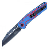 Wartech Assisted Open Folding Knife SKU PWT319BL