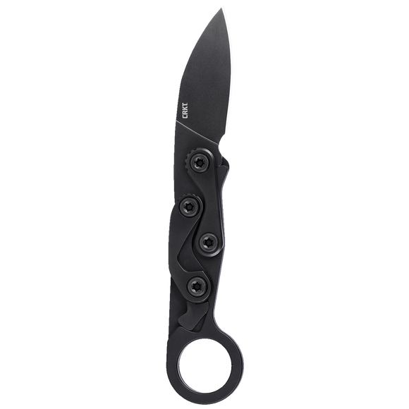 Columbia River Provoke Kinetic Karambit Knife Titanium Nitride D2 Tool Steel Blade/Black Aluminum Handle  SKU CRKT 4050K