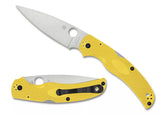 Spyderco Native Chief Lightweight Salt Knife CPM-MangaCut Stainless Steel Blade/Yellow Nylon Handle SKU C244PYL