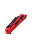 Tac Force Spring Assist Knife Black 3Cr13 SS Blade/Red Alum. Handle SKU TF-1047RD