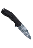 Tac Force Spring Assist Knife Digital Camo Embossed 3Cr13 Steel Blade/Black Alum. Handle SKU TF-1049BK