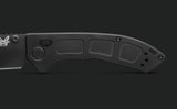 Benchmade Mini Narrows Axis Lock Knife Black CPM 20CV Blade/Black 6Al-4V Titanium Handle SKU 743BK-01