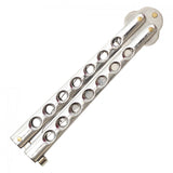 Butterfly Pocketknife 9" Overall Chrome SKU YC9939CH