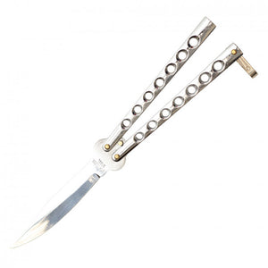 Butterfly Pocketknife 9" Overall Chrome SKU YC9939CH