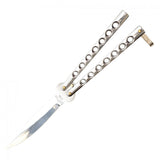 Butterfly Pocketknife 9" Overall Chrome SKU YC9939CH