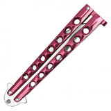 Butterfly Pocketknife 9" Overall High Polish Red SKU YC9939RD-C