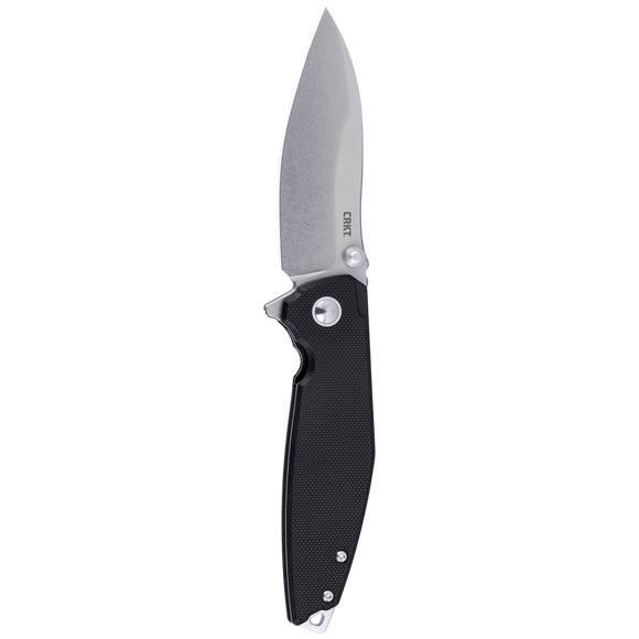 Columbia River Ibis Liner Lock Knife Stonewash D2 Tool Steel Blade/Black G10 Handle SKU CRKT 2540