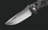 Benchmade Mini Auto Adamas Knife CPM-MagnaCut Steel Blade/Marbled Carbon Fiber Handle SKU 2730-03