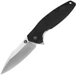 Ruike P843 Liner Lock Knife Satin Finish 14C28N Stainless Steel Blade/Black Textured G10 Handle SKU RKEP843B