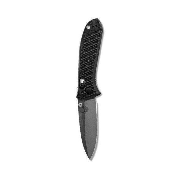 Benchmade Mini Presidio II Axis Lock Knife CPM-S30V Stainless Steel Blade/Black Polymer Handle SKU 575-1