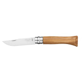 Opinel No.6 Stainless Steel Folding Knife Olive Wood SKU 002023