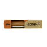 Opinel No.6 Stainless Steel Folding Knife Olive Wood SKU 002023